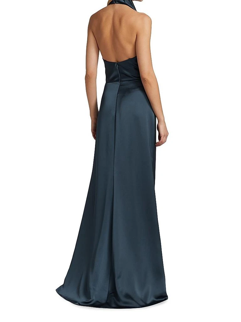 Amsale Satin Halter Gown - Dresses & Skirts - Compare Prices from 6+ Stores  - Free Shipping - BeyondStyle
