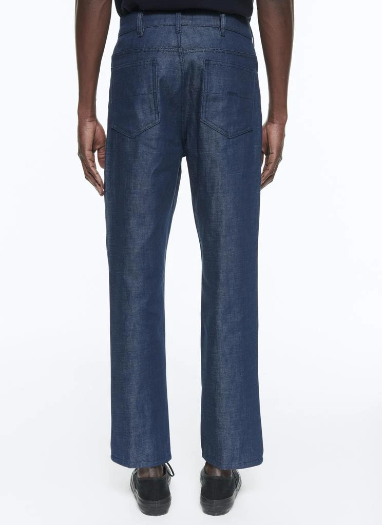 预计3周后发货 Fursac Pantalon Flare En Toile De Coton Denim - Indigo - Homme 3