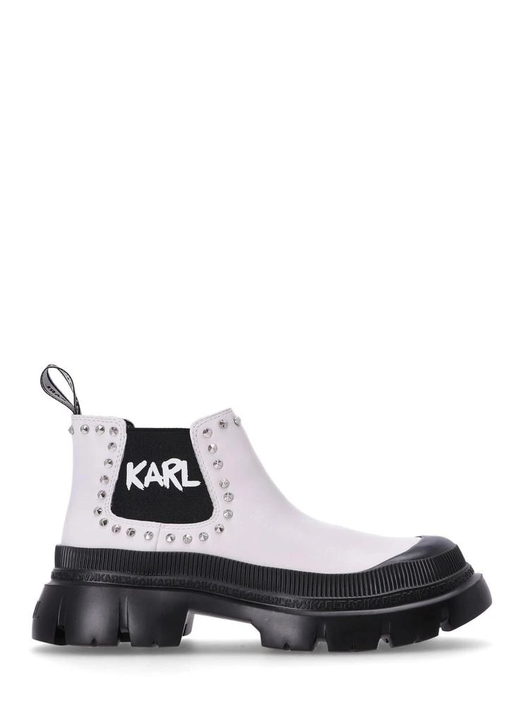 KARL LAGERFELD Trekka Max Short Gore Stud Boot 1