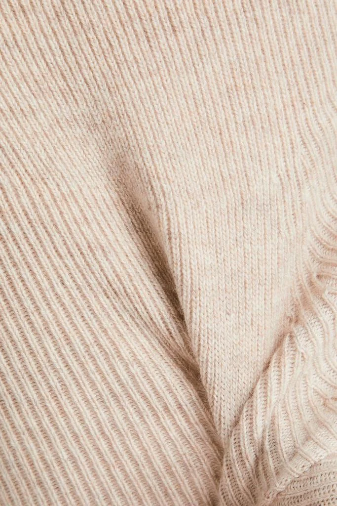 Naadam Ribbed cashmere-blend shorts 4