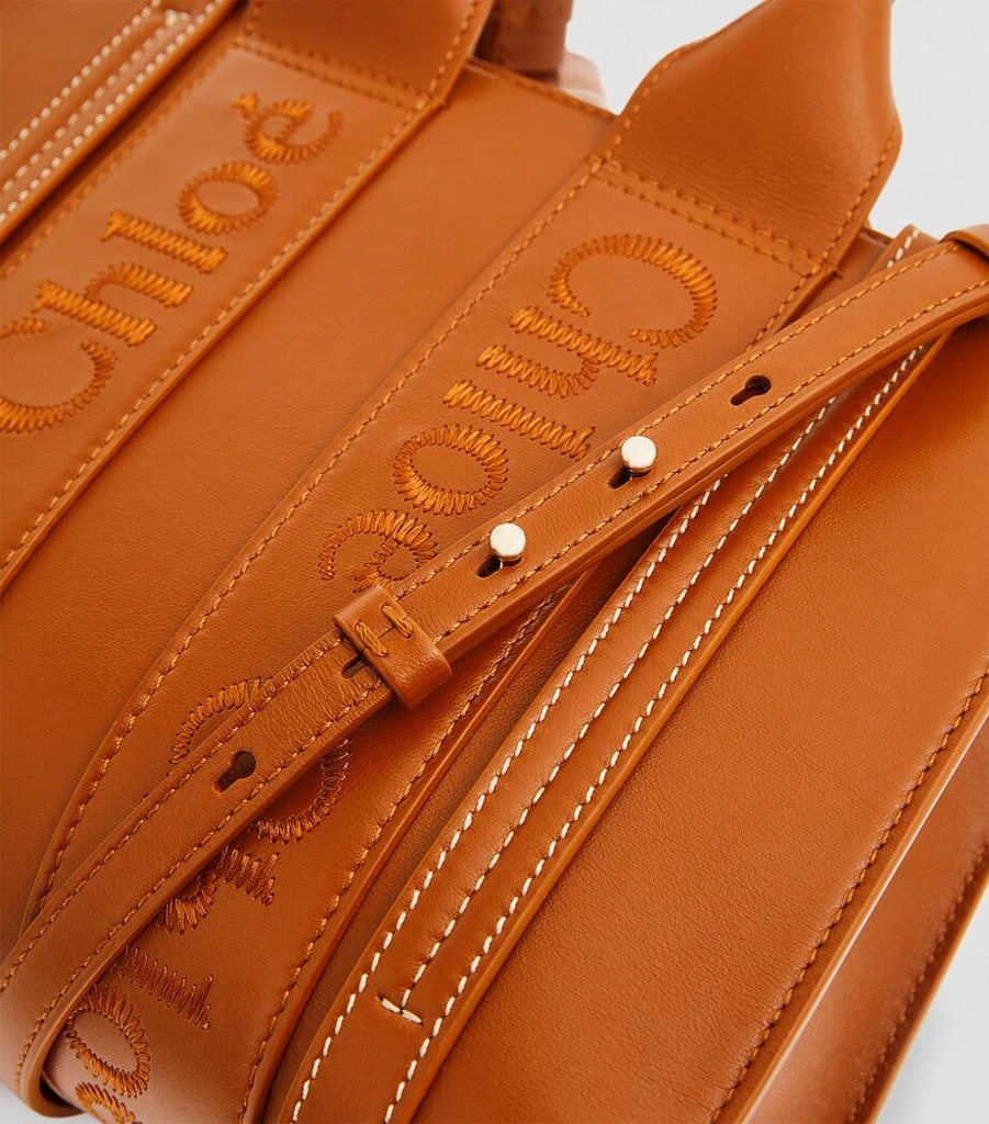 Chloé Small Leather Woody Tote Bag 3