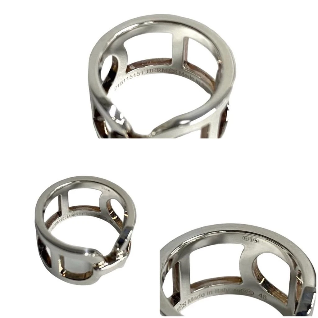 Hermes 925 Band Ring (Pre-Owned) 2
