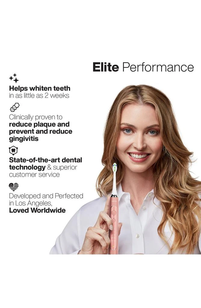 AquaSonic Elite Ultra-Whitening Power Toothbrush 6
