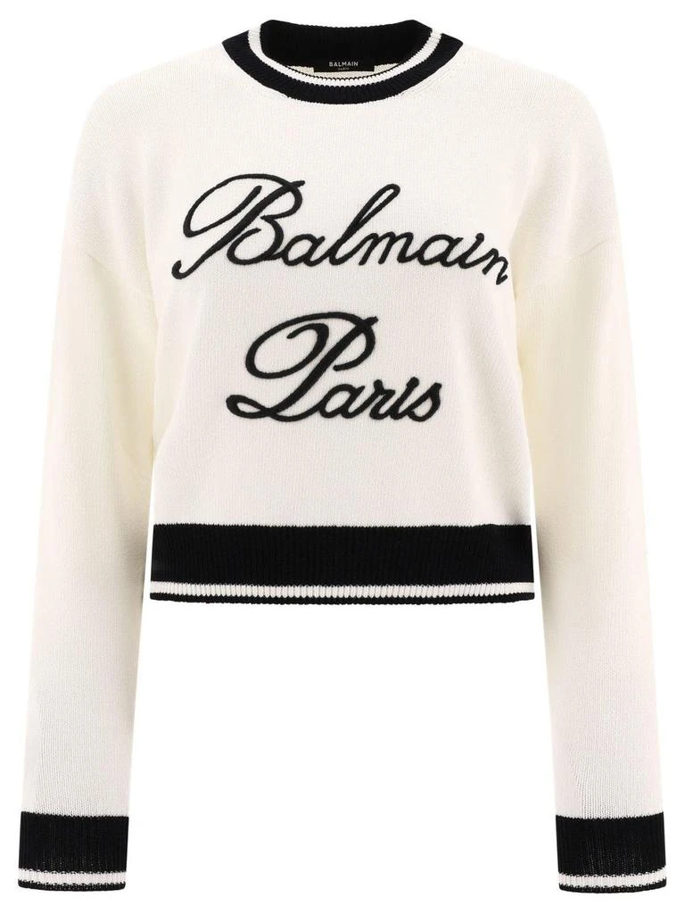 Balmain Signature Knit Jumper 1