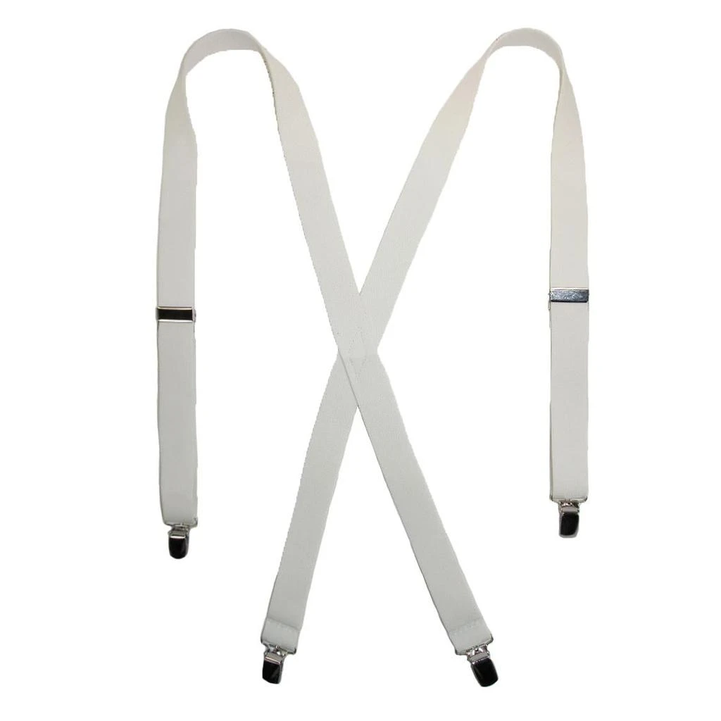 CTM Women's Elastic Clip-End 1 Inch Basic Suspenders 16