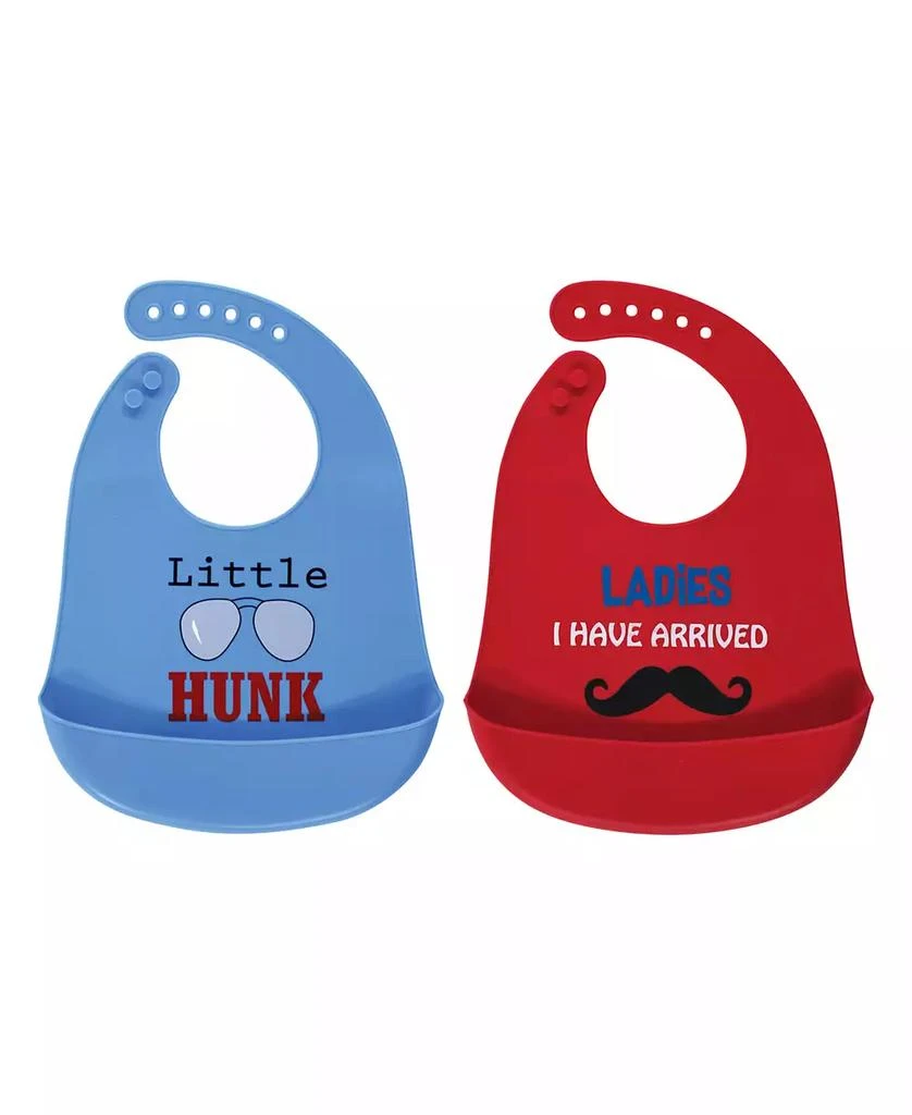 Luvable Friends Durable
Reusable Silicone Bibs