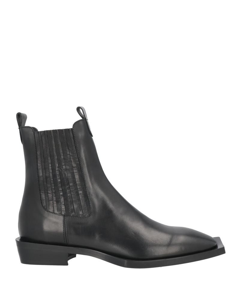 Cavalli Class by Roberto Cavalli Animal Embossed Leather Chelsea Boots BLACK 10.5 Boots Free Shipping BeyondStyle