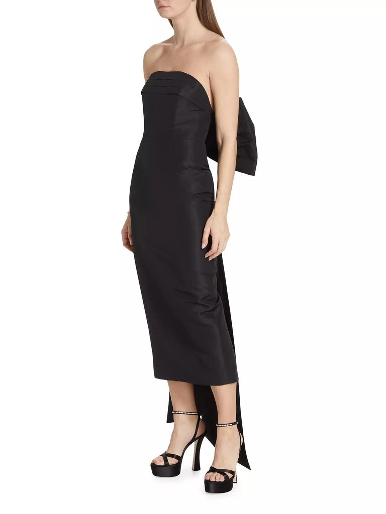 Alexia María Margaret Bow Silk Dress 2