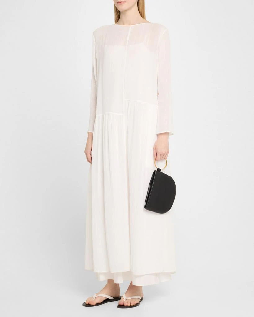 The Row Geo Bracelet Clutch Bag in Napa Leather 5
