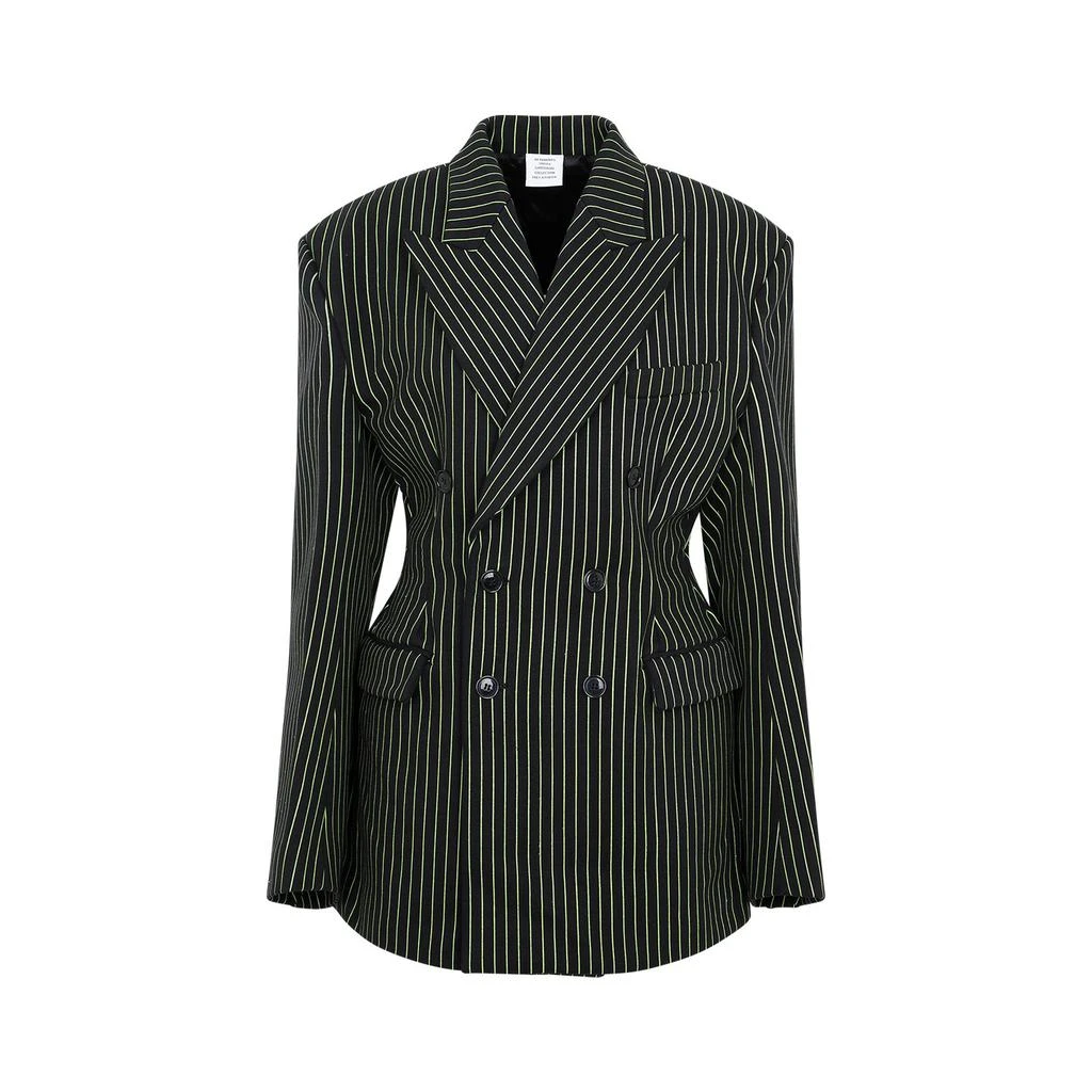 Vetements Vetements Hourglass Molton Tailored Jacket 1
