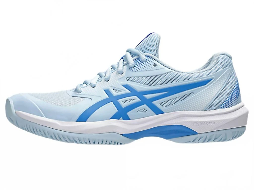 Asics Women
s Game Ff Pickleball Shoe In Light Blue/blue Coast 2