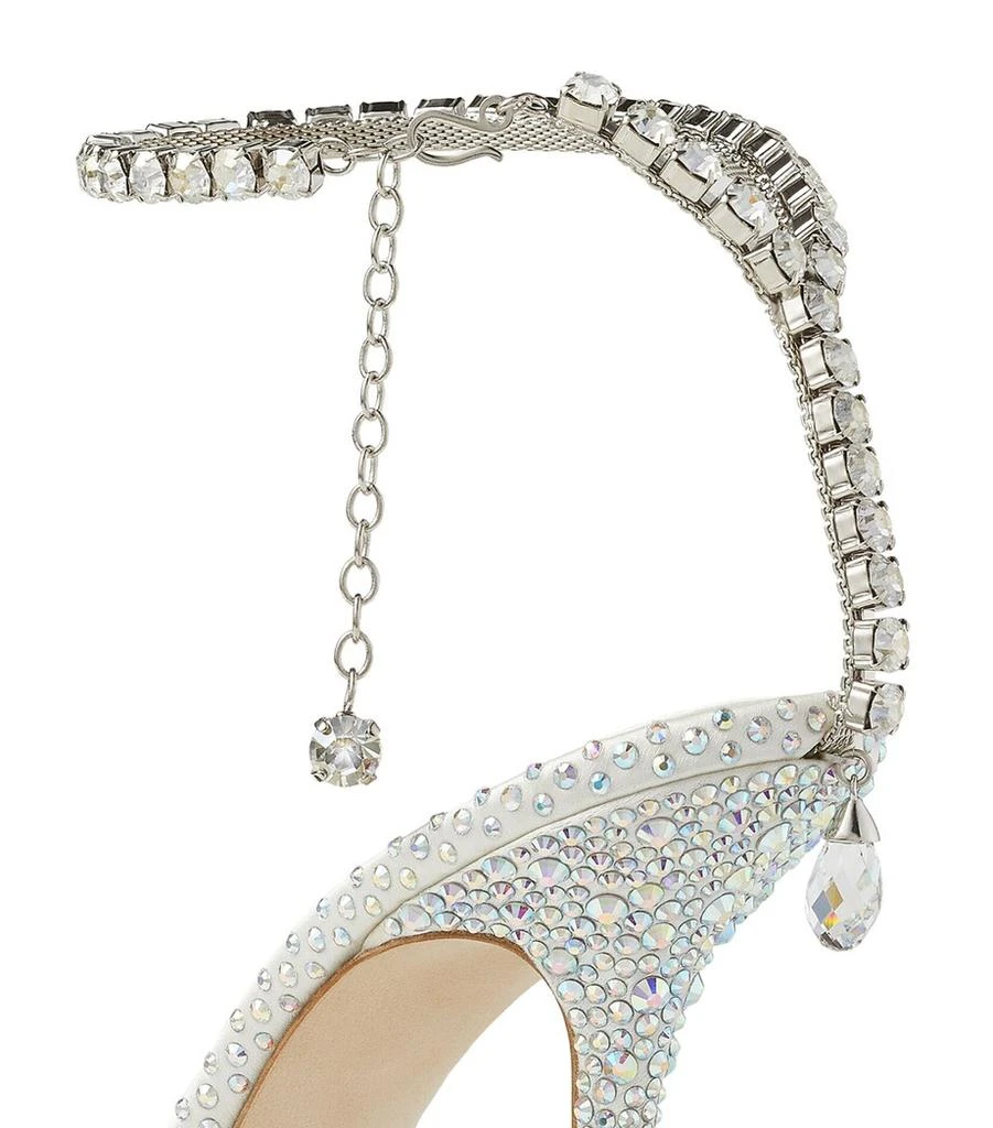 Jimmy Choo Saeda 100 Crystal Embellished Pumps 4