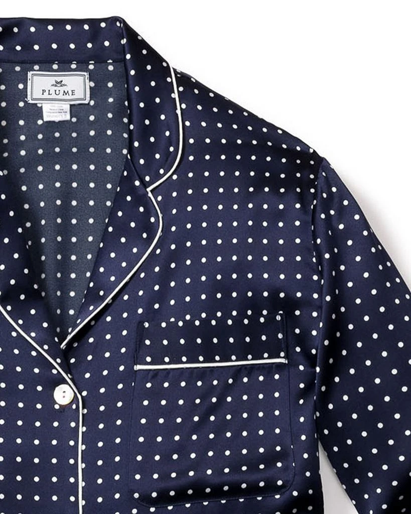 Petite Plume Silk Polka Dot Pajama Set 5