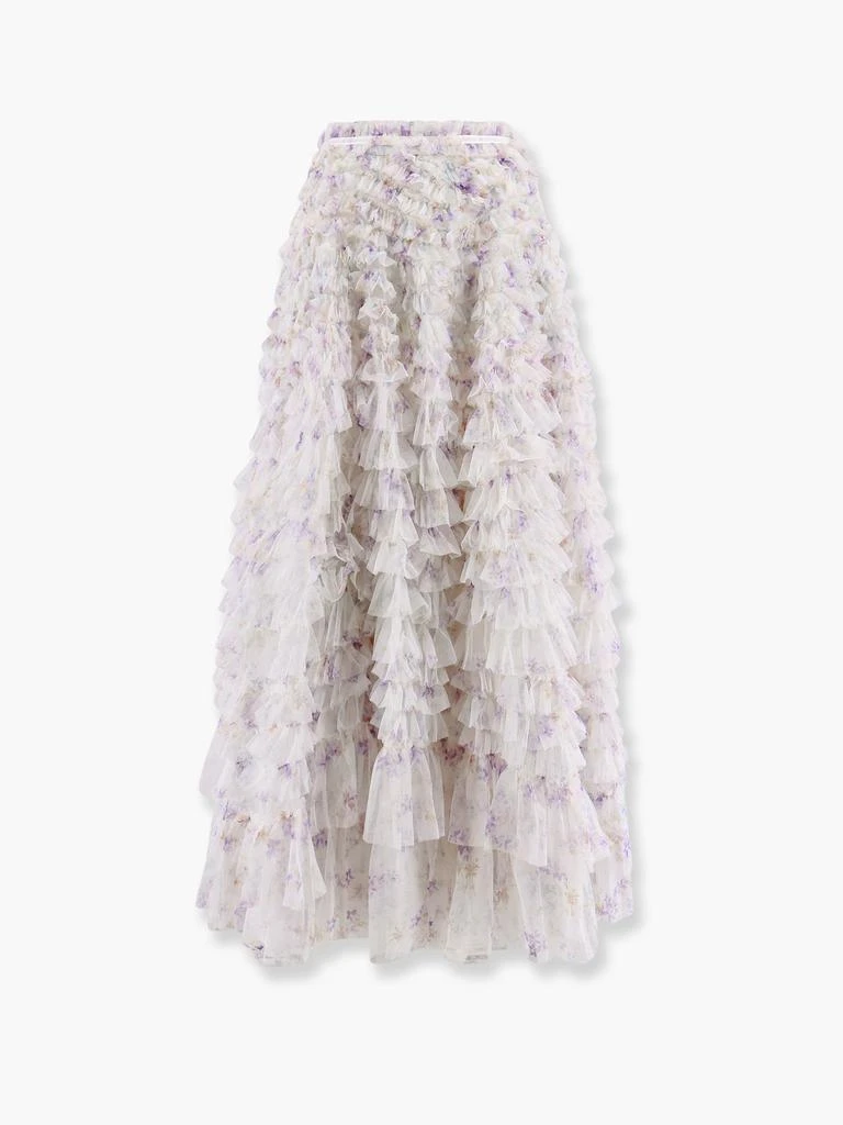 Needle & Thread Ruffled tulle long skirt 1