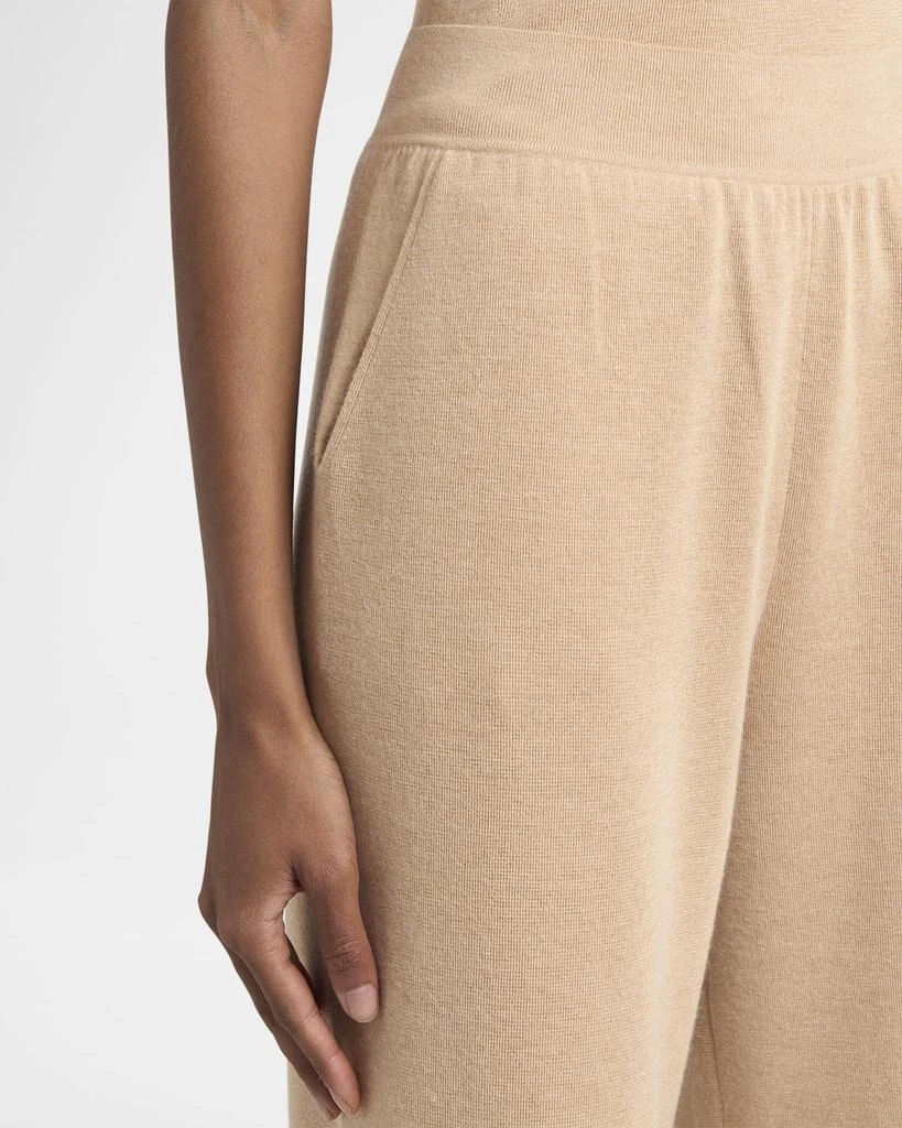 Loro Piana Cocooning Delicate Cashmere-Silk Trousers 7