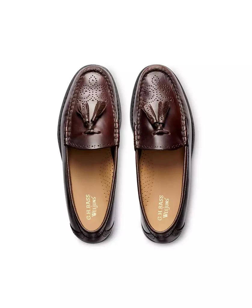 GH Bass G.H.BASS Men's Larkin Tassel Brogue Weejuns® Loafers 6