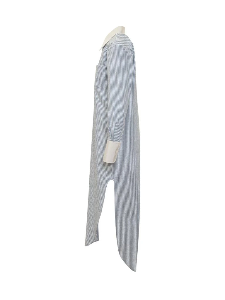 Thom Browne Thom Browne Striped Button-Up Shirt Dress 3