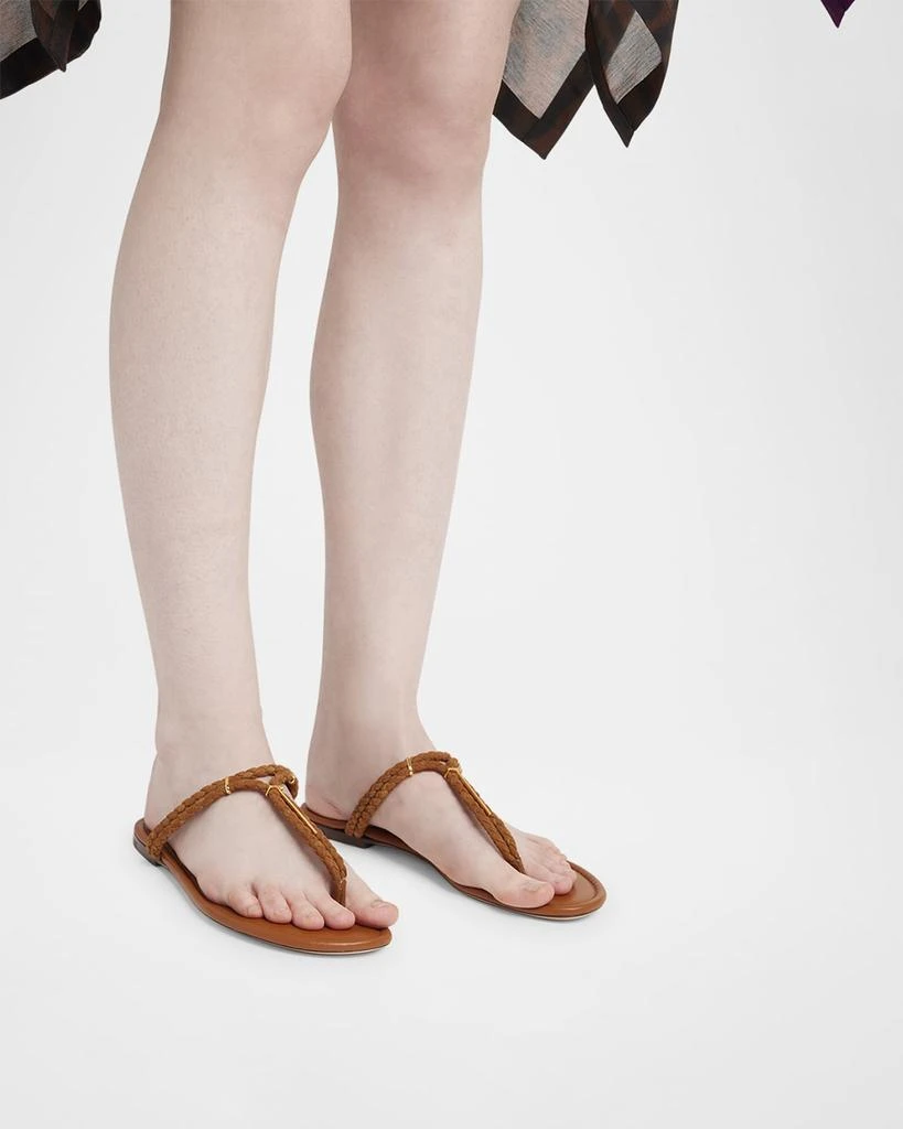 Tom Ford Lily Suede Thong Sandals 2