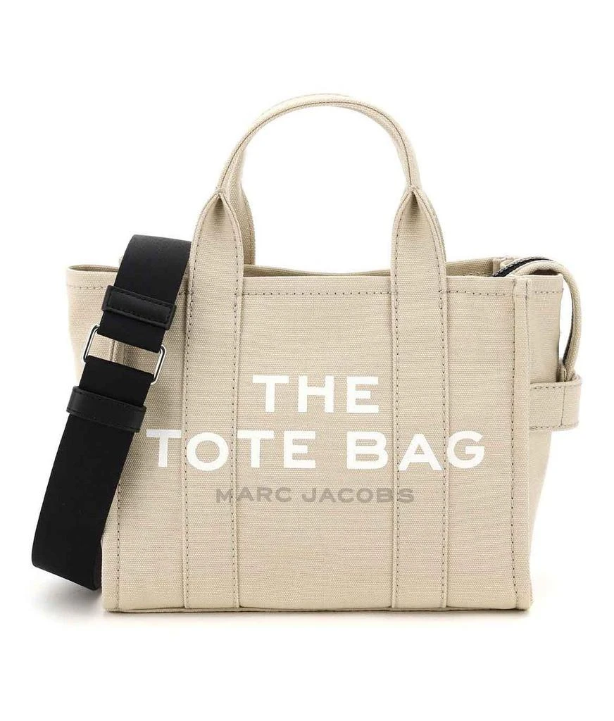 Marc Jacobs Marc Jacobs Logo Printed Zip-Up Small Tote Bag 1