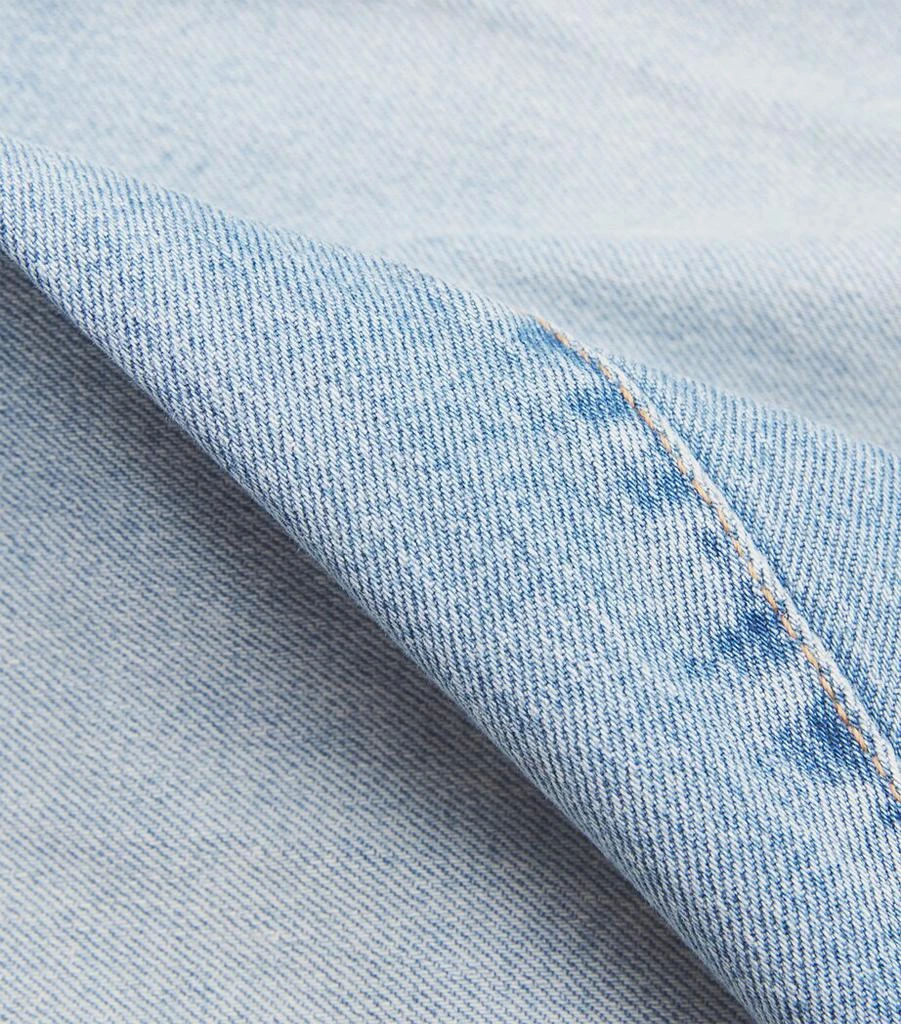 Good American Good Boy Straight Cropped Jeans 5
