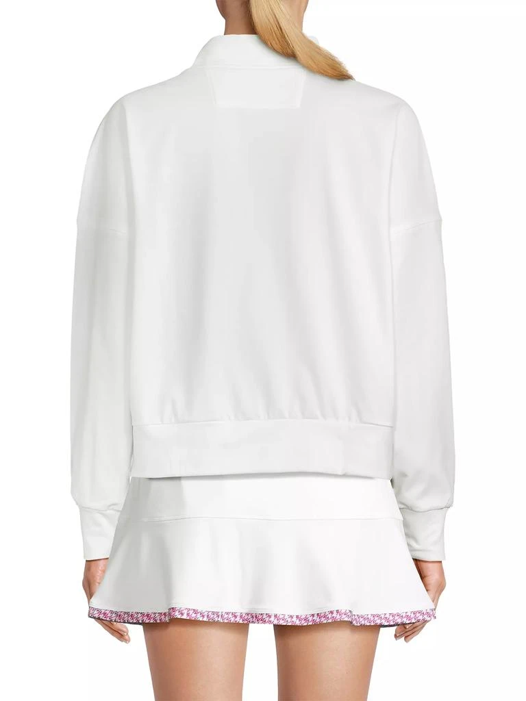 Zero Restriction Evie Mock Turtlneck Sweatshirt 5