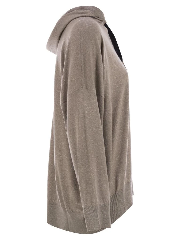 Brunello Cucinelli Brunello Cucinelli Long-Sleeved Drawstring Hoodie 3