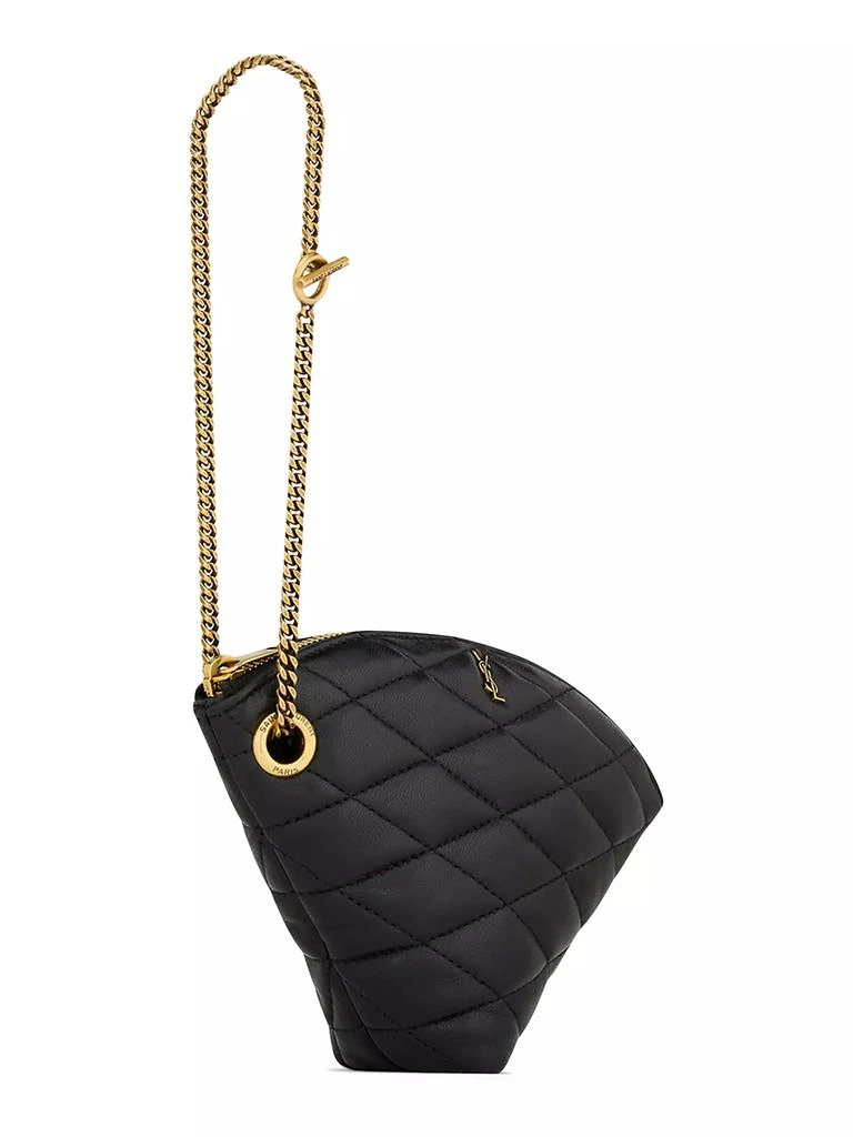 Yves Saint Laurent Sade Coin Purse in Lambskin 3