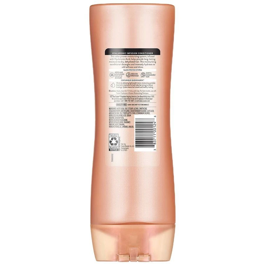 Suave Hyaluronic Infusion Moisturizing Conditioner, Long-Lasting Hydration 3