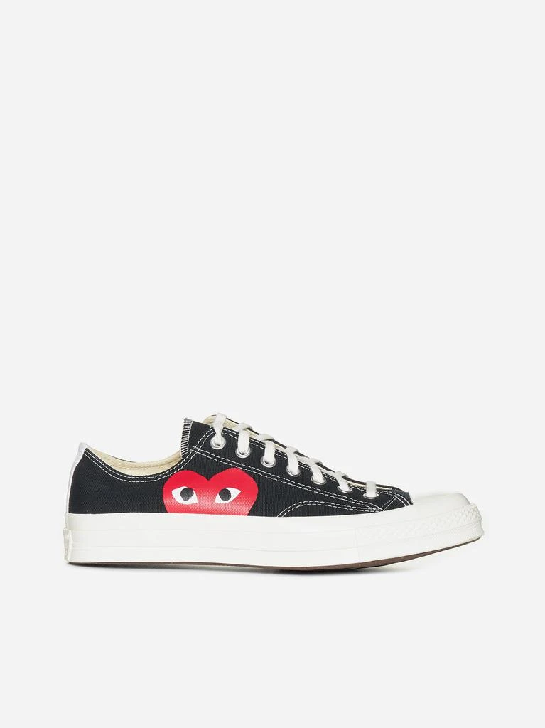 COMME DES GARCONS PLAY Chuck Taylor canvas low-top sneakers 1