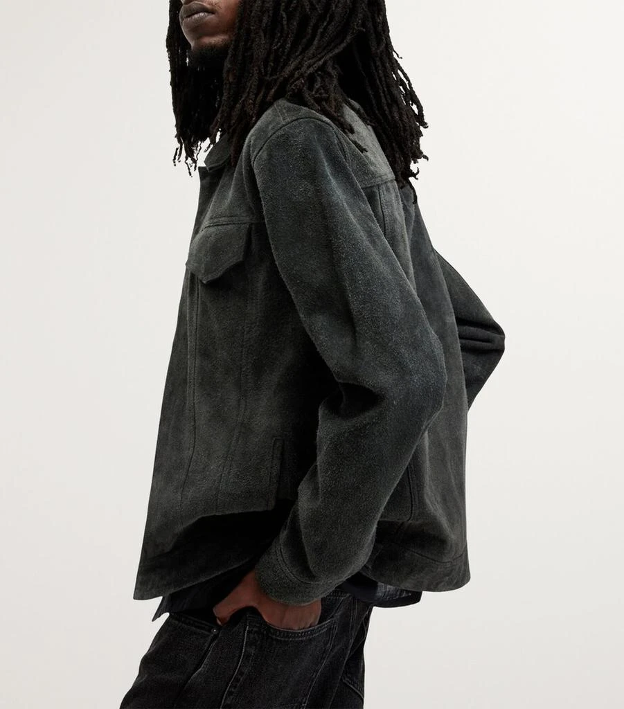 ALL SAINTS Suede Hopper Jacket 5
