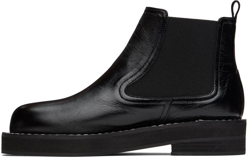 COMME SE-A SSENSE Exclusive Black Ronda Boots 3