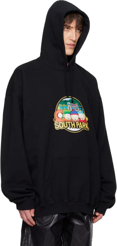 Vetements Black 'South Park' Oversized Hoodie 2