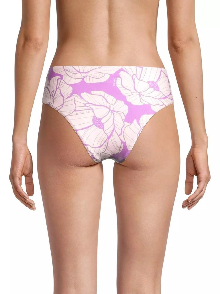 Farm Rio Paula Floral Mid-Rise Bikini Bottoms 5