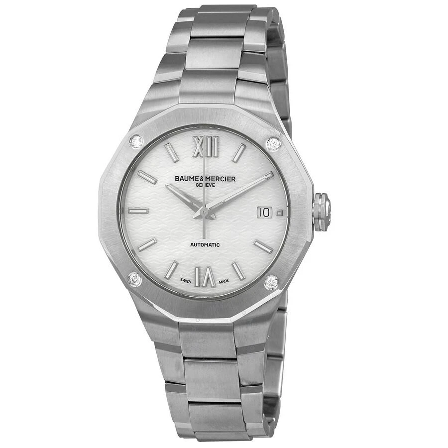 Baume Et Mercier Riviera Automatic Silver Dial Unisex Watch M0A10663 1