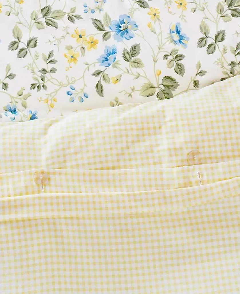 Laura Ashley Meadow Floral 2-Pc. Duvet Cover Set 8