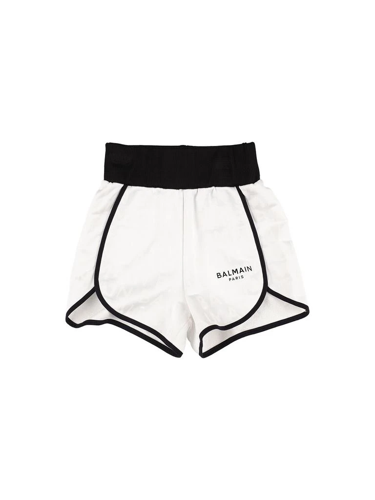 Balmain Cotton Sweat Shorts 1