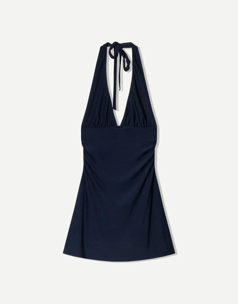 princess polly baby blue dress Black dress by bershka main image 0