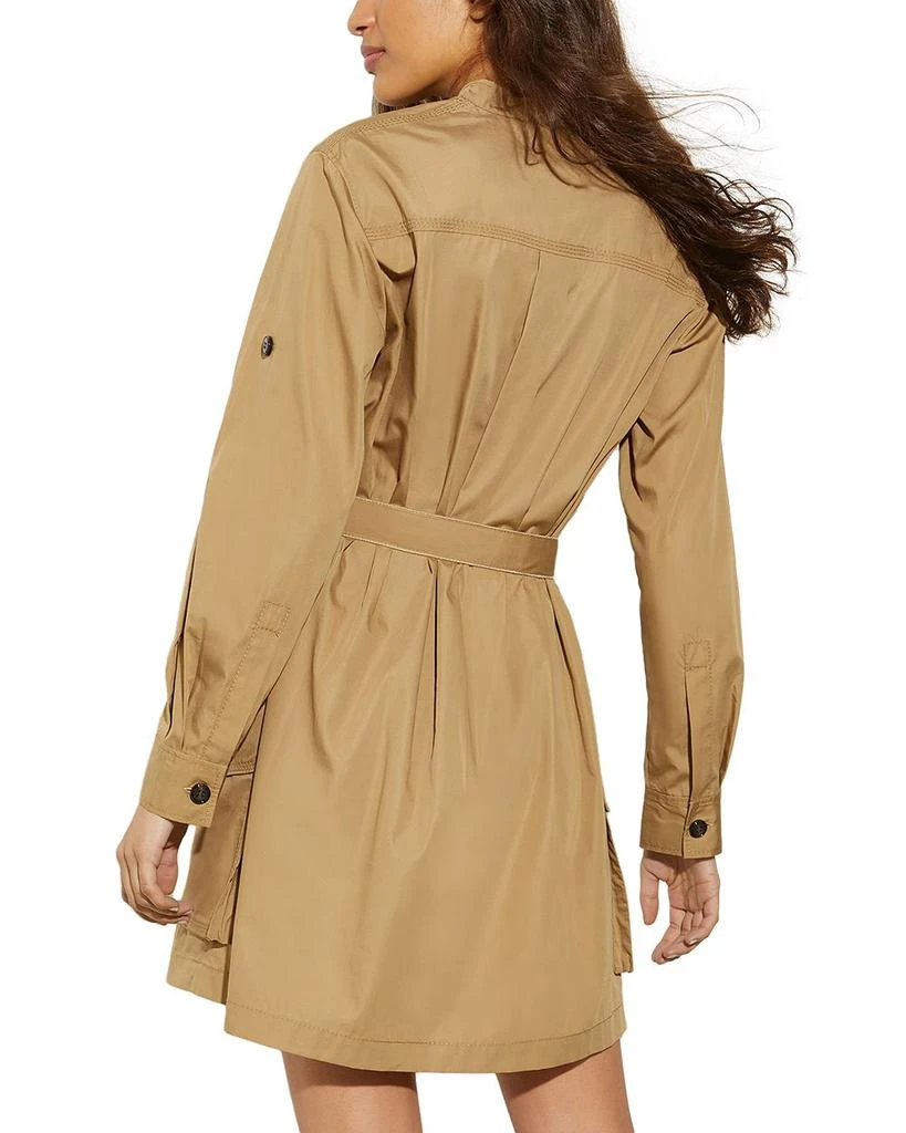 MAX&Co Poplin Long Sleeve Utility Dress 4