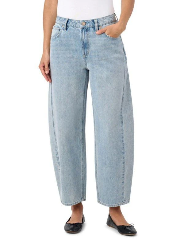 Seven7 ​Barrel-Leg High-Rise Jeans 1