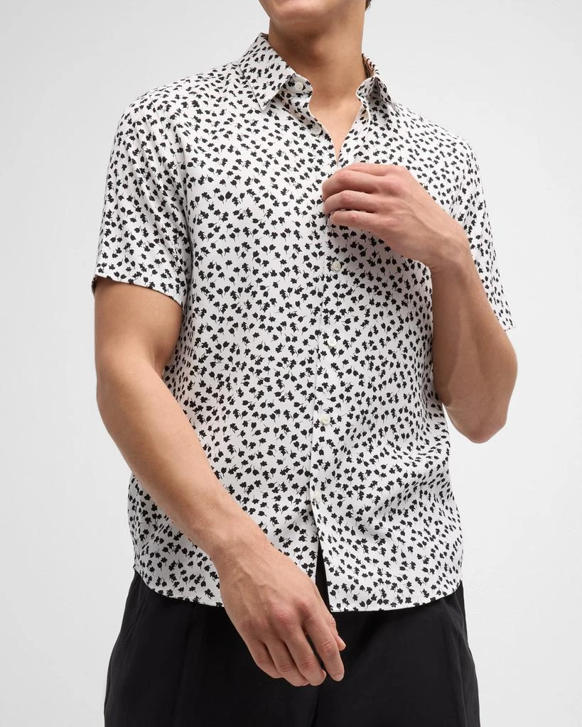 Theory Men's Irving Floral Sport Shirt 5
