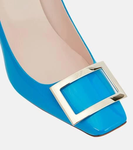 Roger Vivier Belle Vivier patent leather platform pumps 6