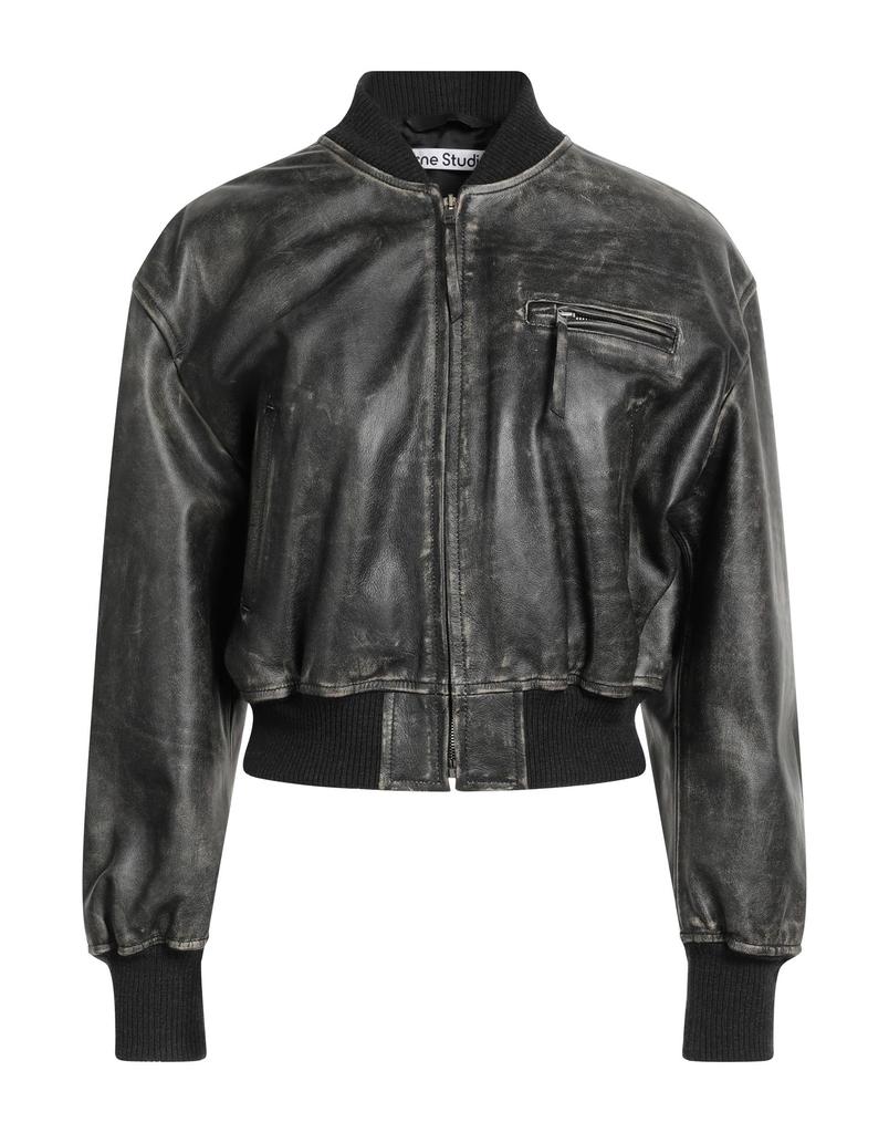 Shop Isabel Marant Étoile Crisley Faux Leather Bomber Jacket Shop Isabel Marant Étoile Crisley Faux Leather Bomber Jacket