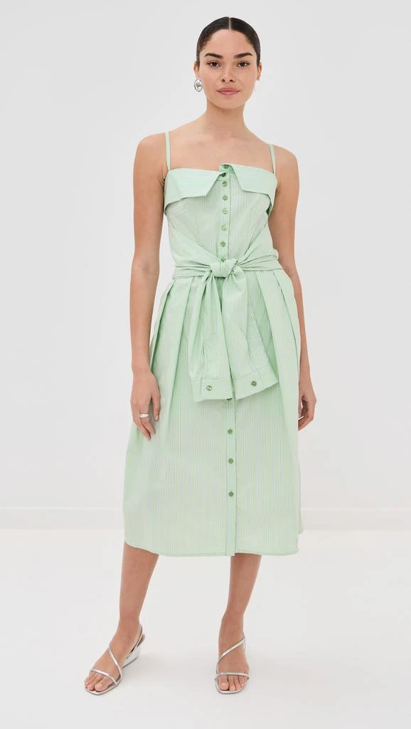 STELLA JEAN Stripe Midi Dress 6