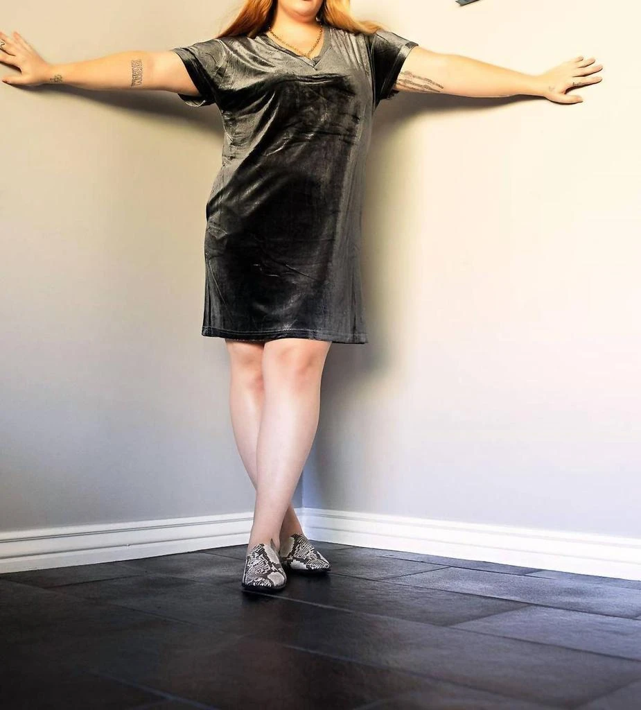 Kori Kori - Velour V-Neck Dress 3