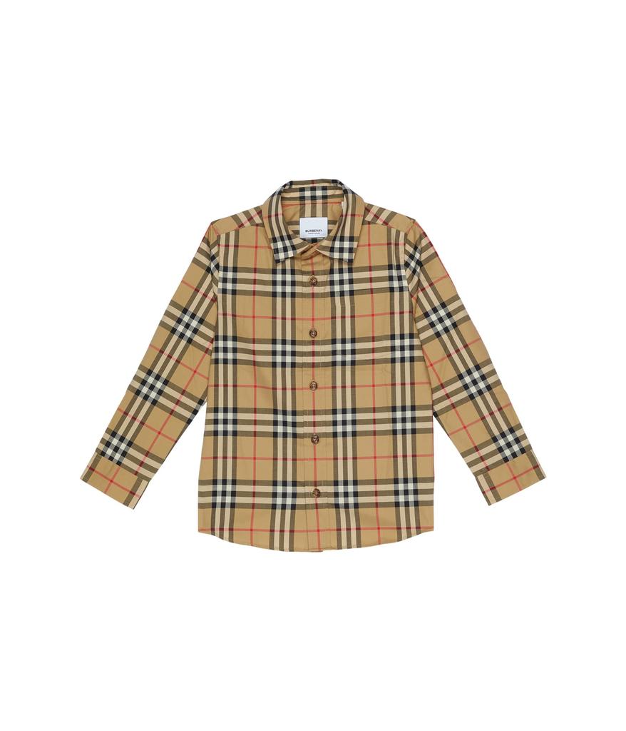Burberry Kids Owen Long Sleeve Vintage (Toddler/Little Kids/Big Kids)