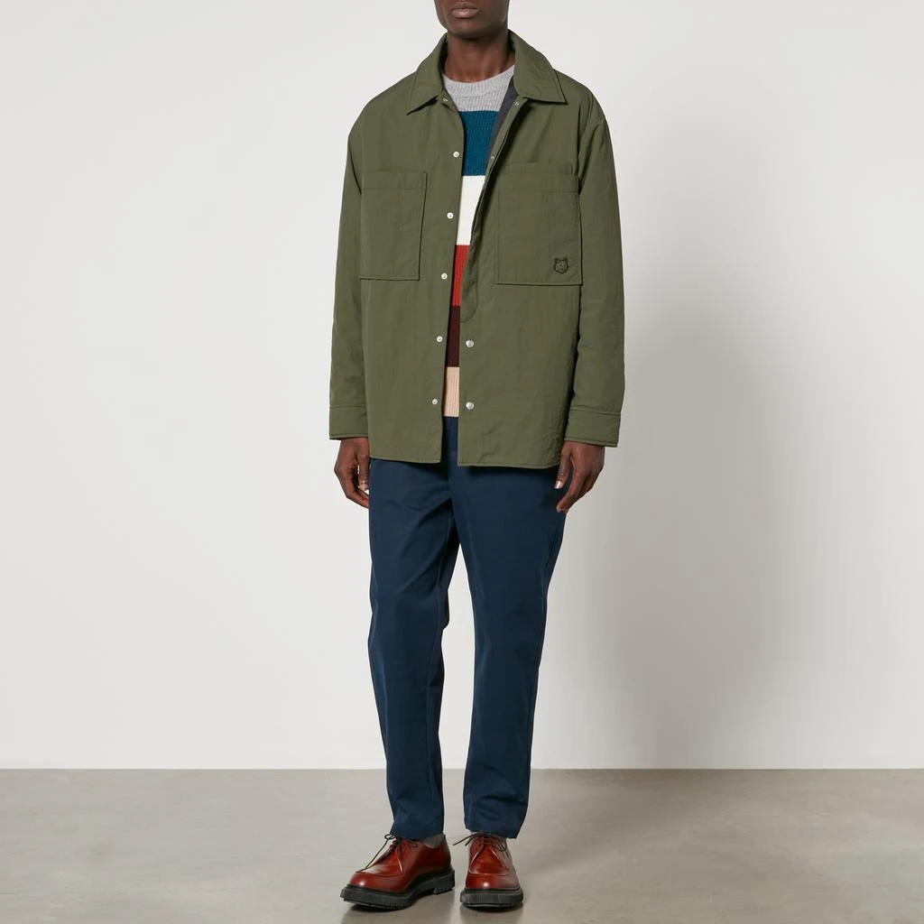 Maison Kitsuné Maison Kitsuné Nylon Fox Head Nylon Padded Overshirt 3