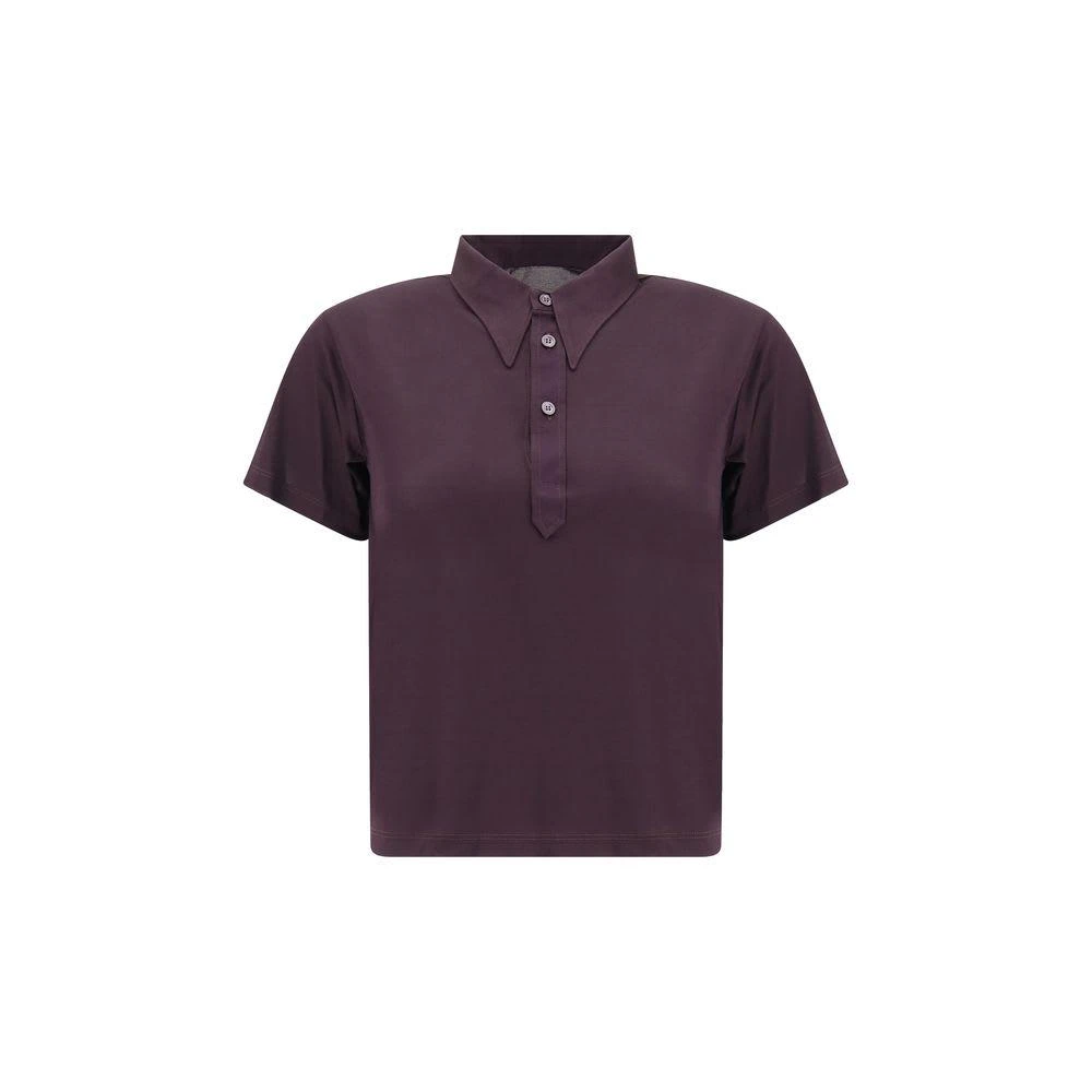 MAISON MARGIELA Viscose Polo Women
s Shirt