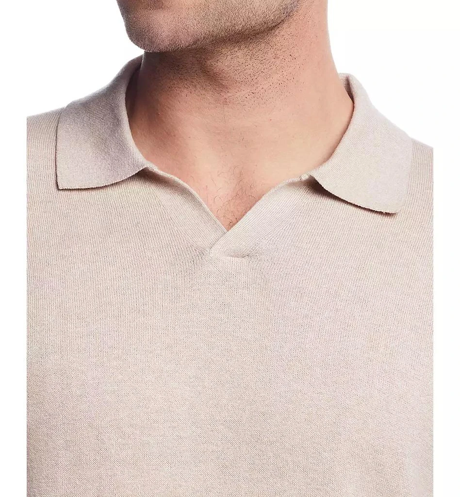 Weatherproof Vintage Men's Regular-Fit Open Collar Polo Sweater 4