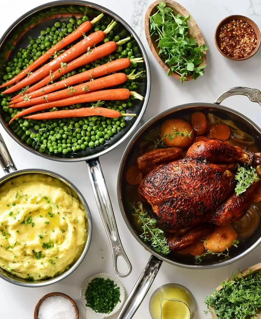 Hestan NanoBond Titanium Stainless Steel 5-Piece Cookware Set 4