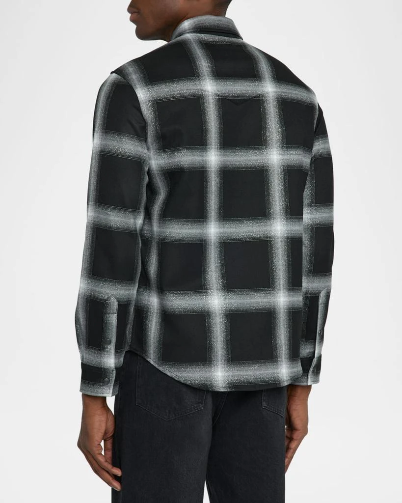 MONFRÈRE Men's Eastwood Plaid Sport Shirt 3